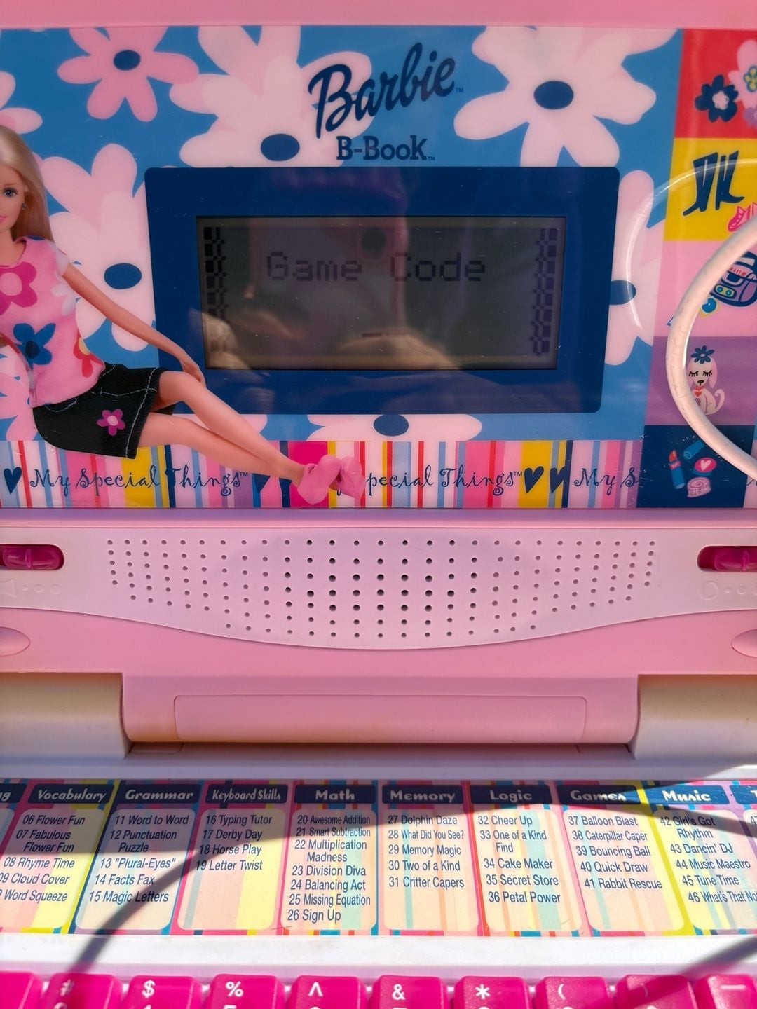 Barbie B-Book Learning Laptop Toy with Mouse Pink 2