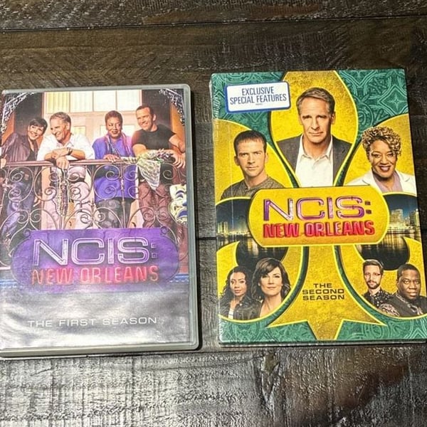Ncis: New Orleans The First And Second Seasons Dvds