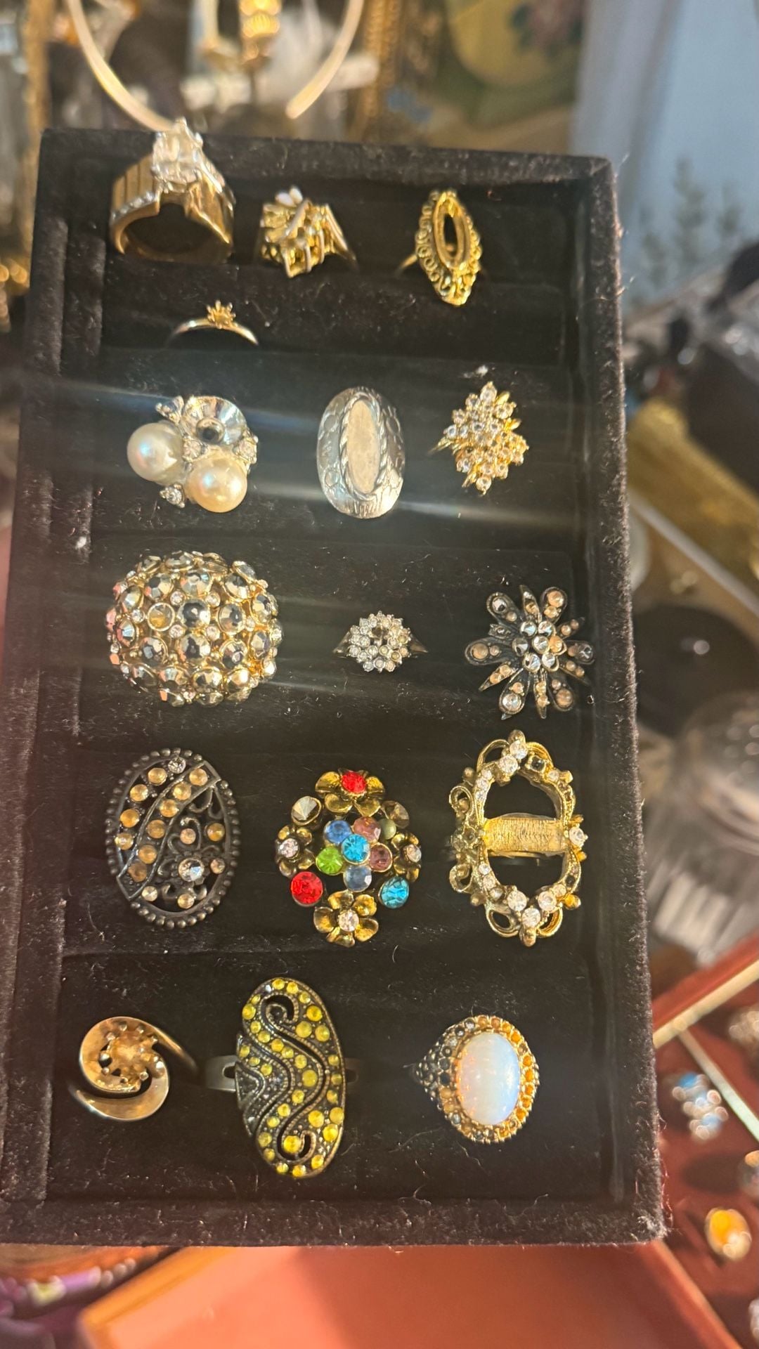 All Flawed Vintage Ring Lot 1