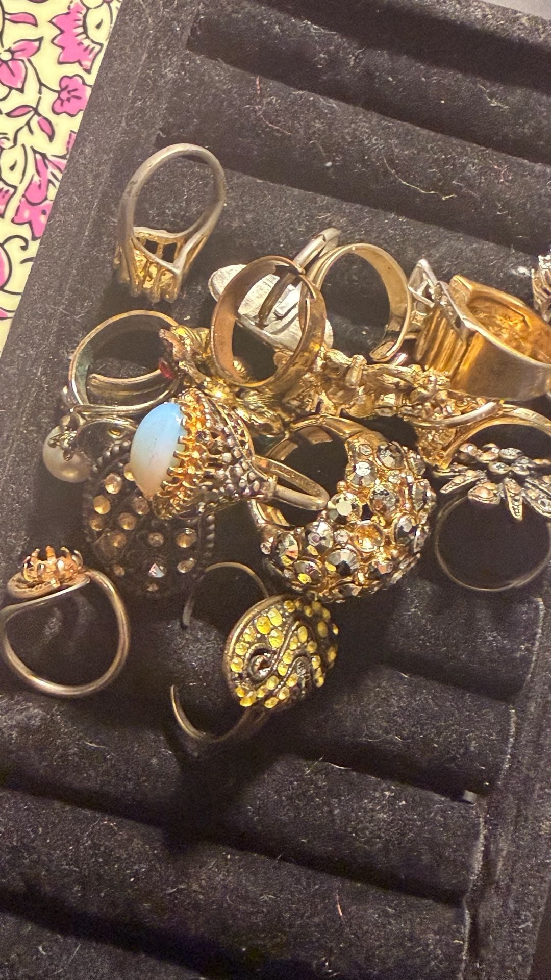 All Flawed Vintage Ring Lot 5