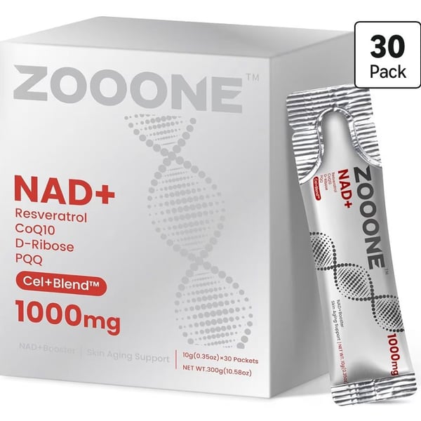 Zooone NAD+ 1000mg Drink Mix 30 Pack
