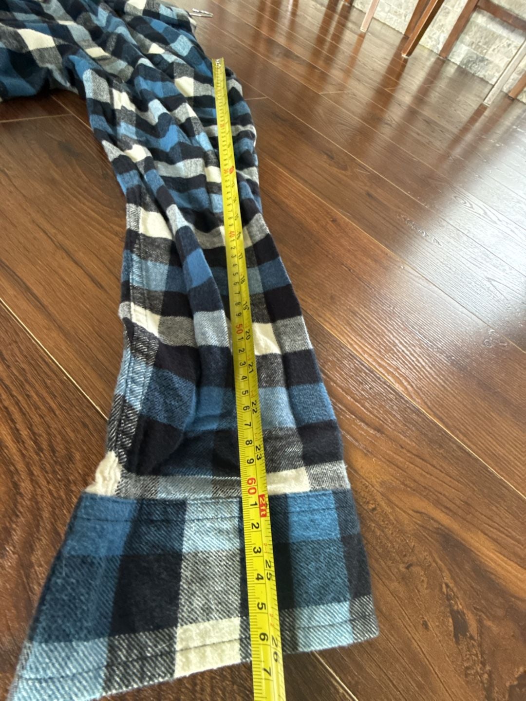 Redwood Creek Flannel Shirt Size 2XL Blue Plaid Long Sleeve Button Up 7