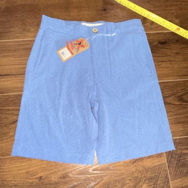 Tailor Vintage Ralphie 4-Way Stretch Hybrid Short Size 8 Dutch Blue 8 years 