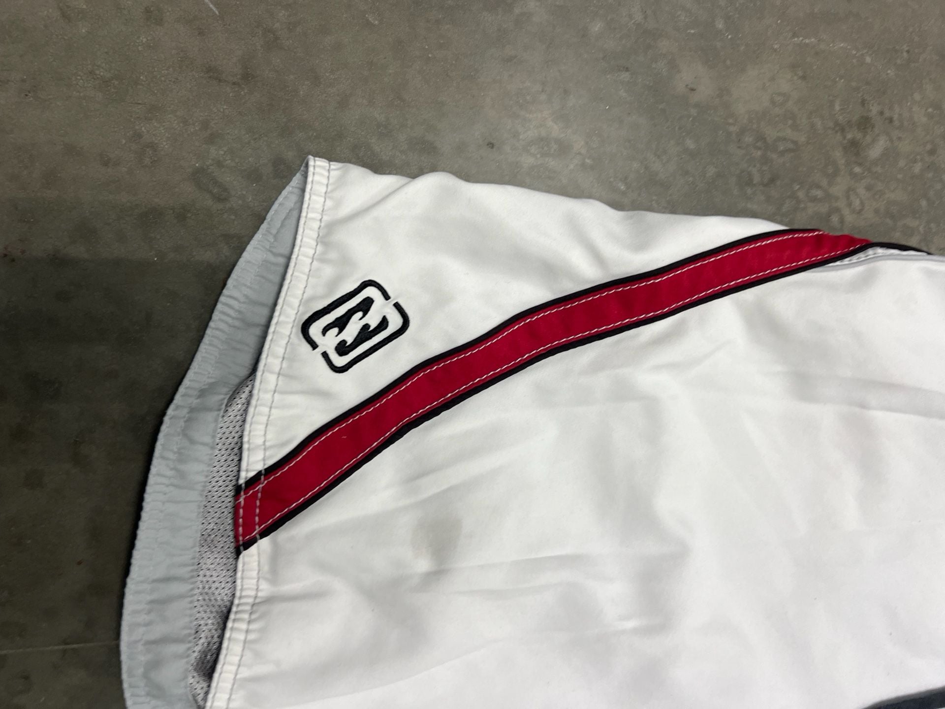 Billabong Andy Irons Boardshorts Size 34 White Red Black 3