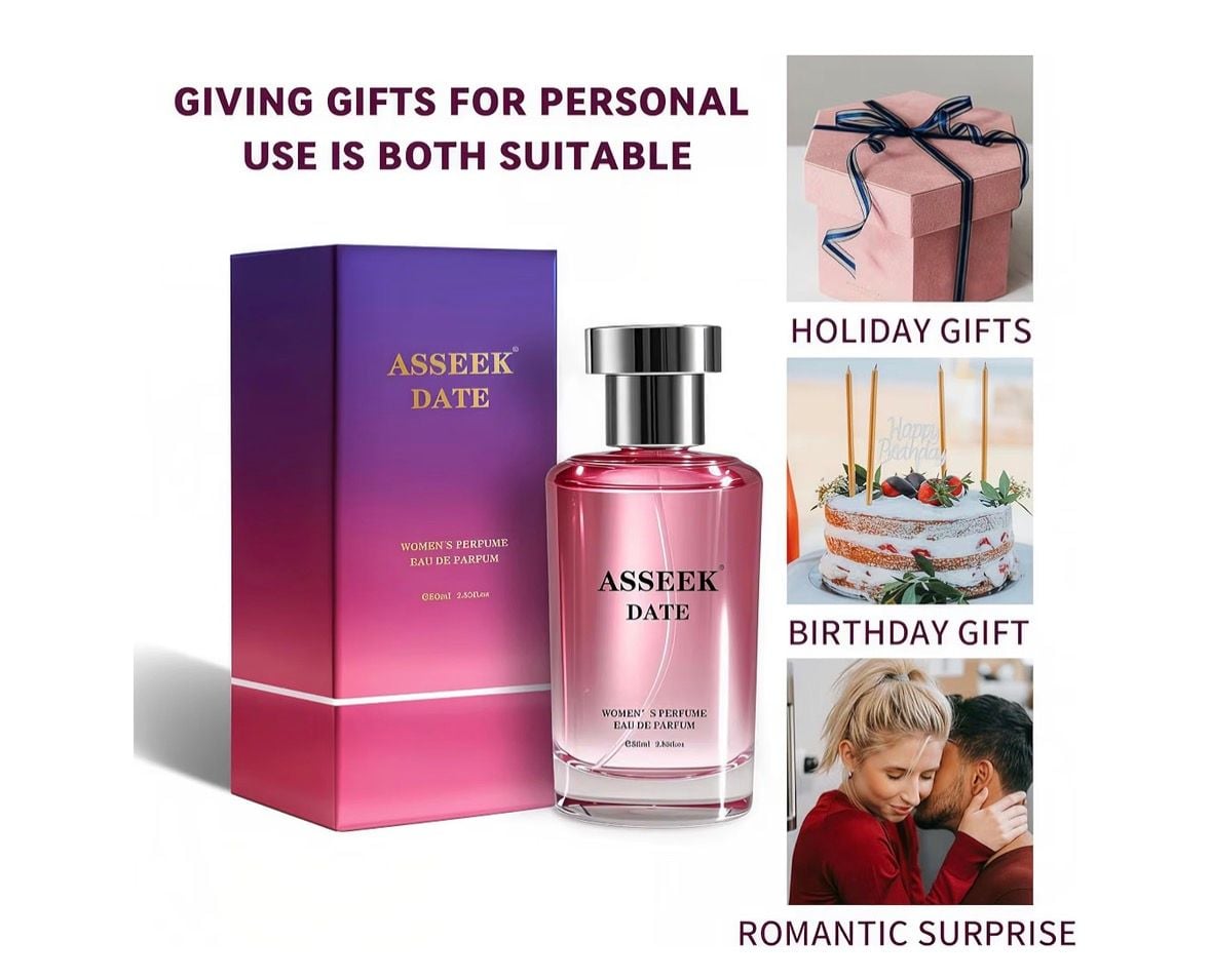 Asseek Date Women's Perfume 80ml Eau De Parfum 8