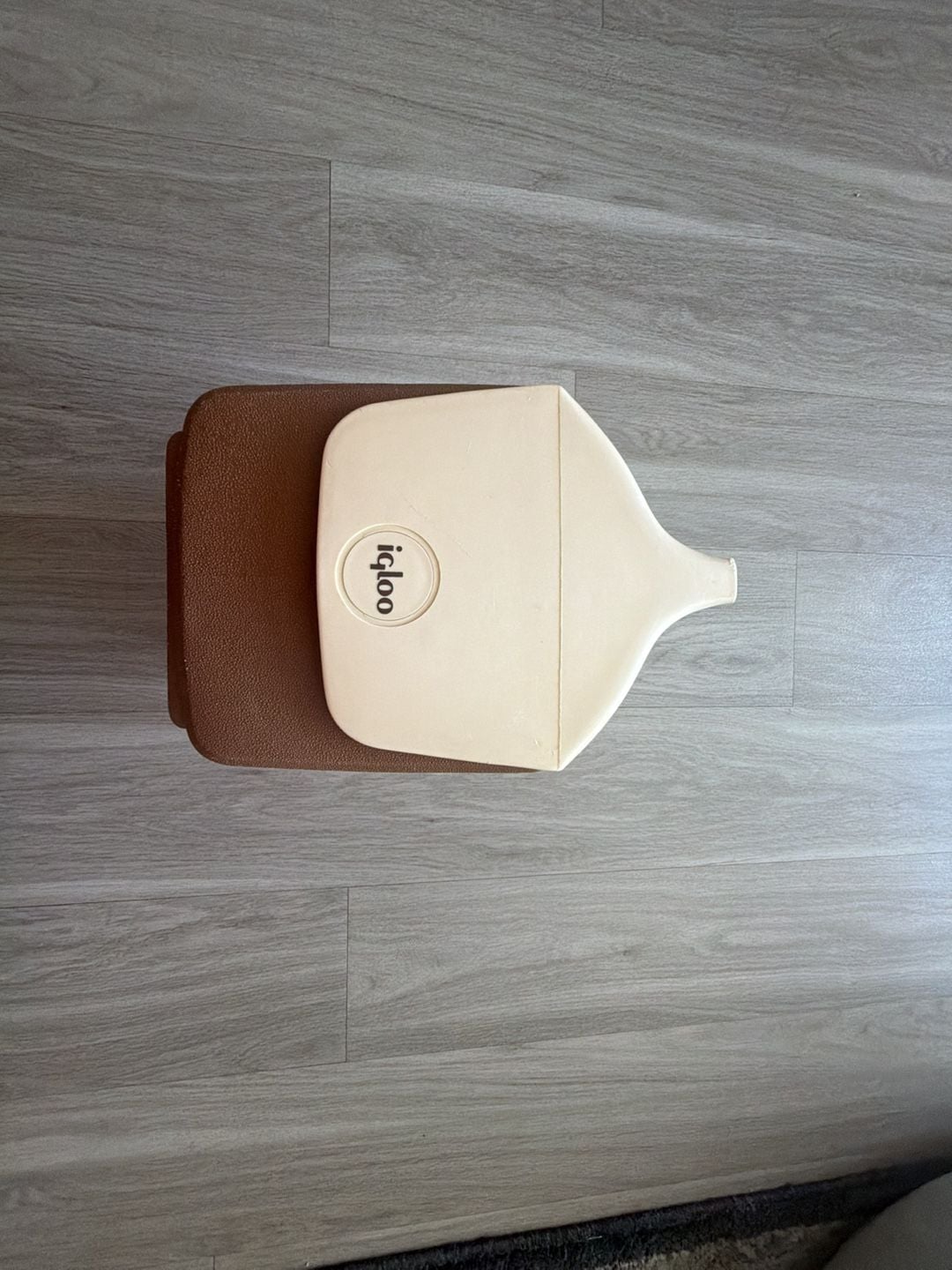 Igloo Lunchmate Lunch Box Cooler Brown Tan Vintage 2