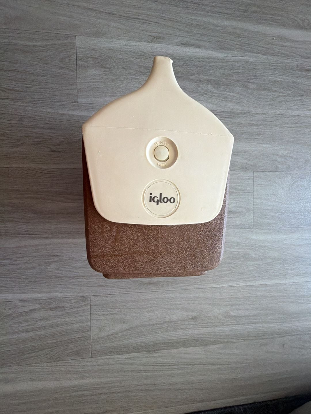 Igloo Lunchmate Lunch Box Cooler Brown Tan Vintage 4