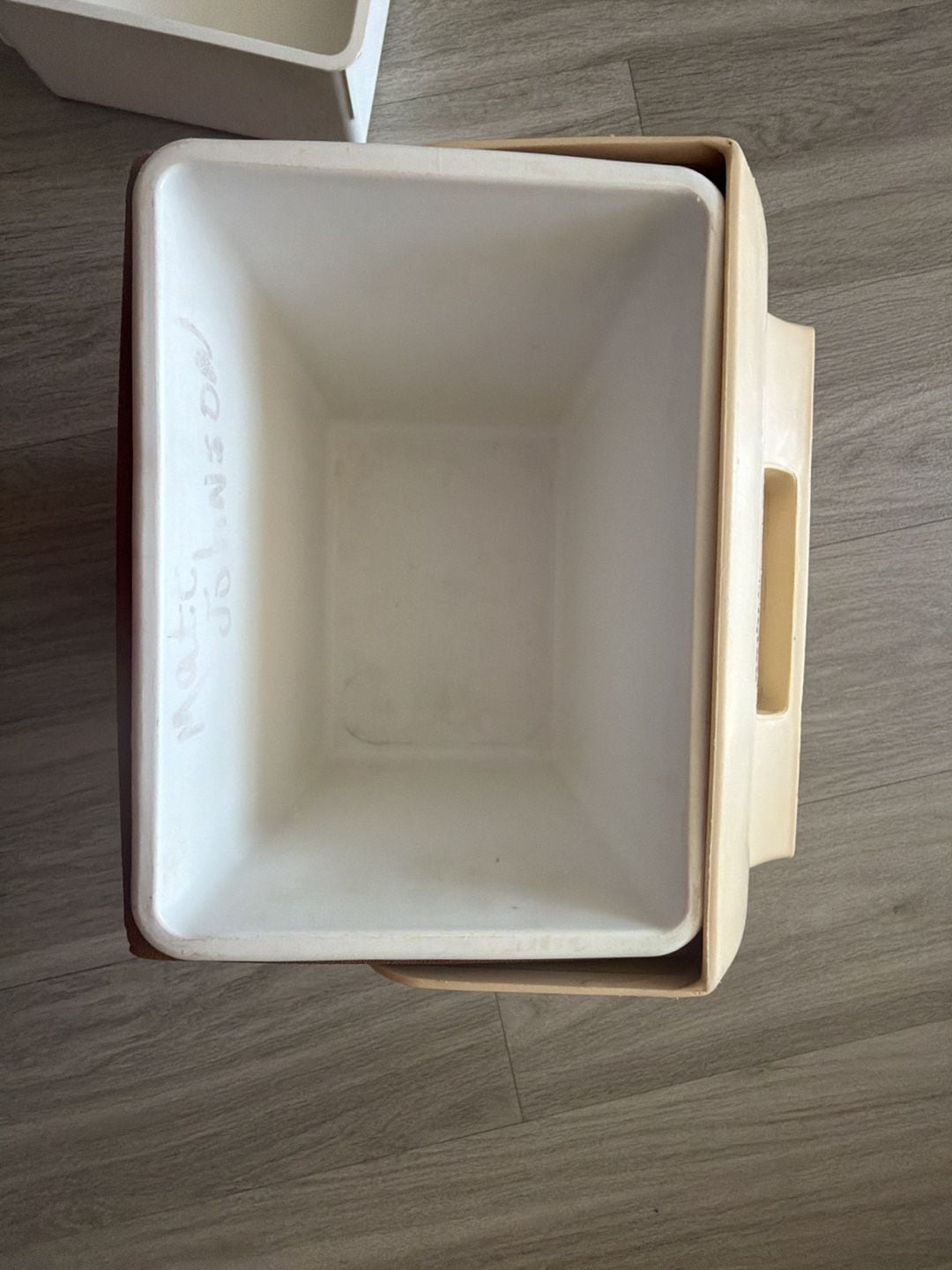 Igloo Lunchmate Lunch Box Cooler Brown Tan Vintage 7