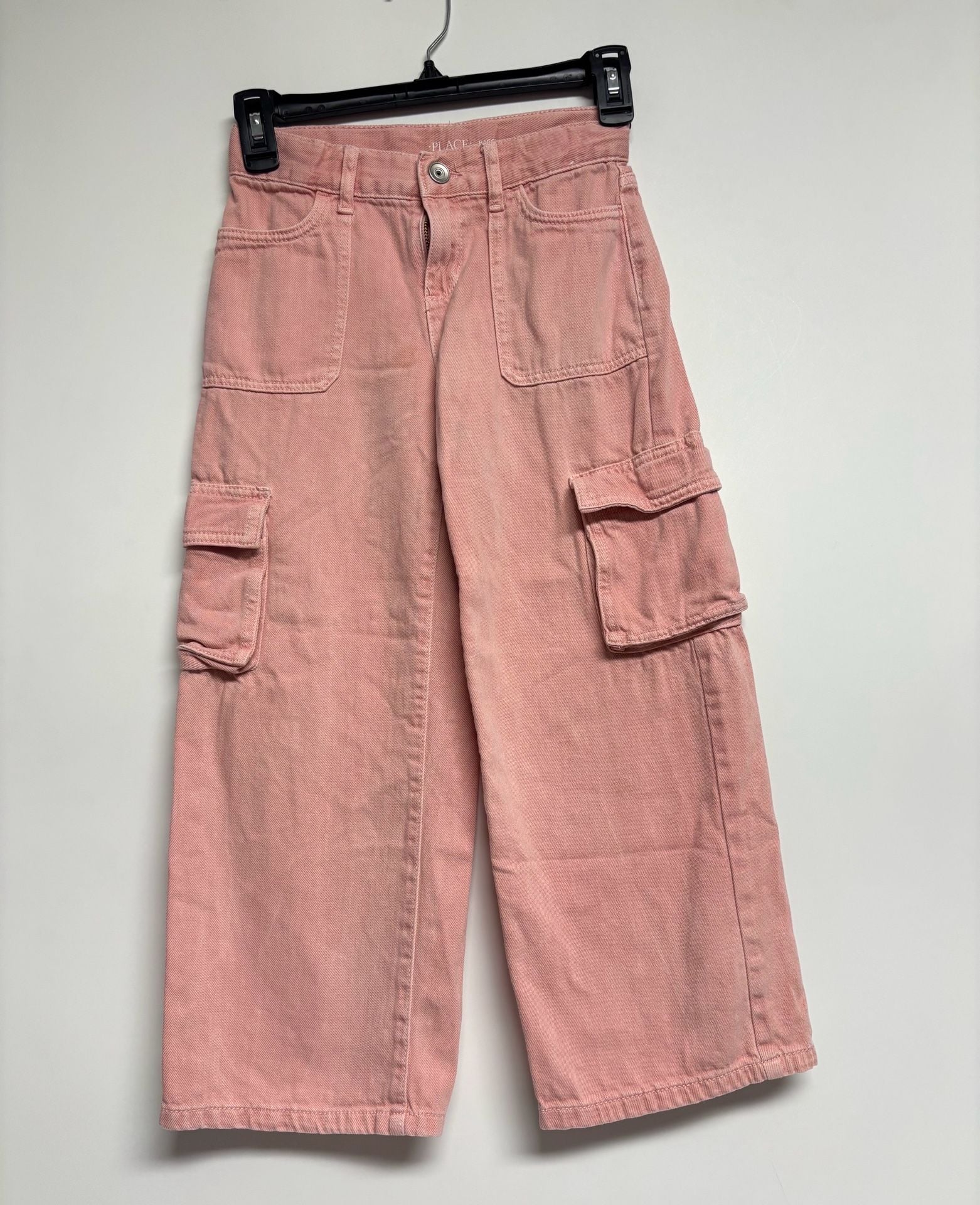 Kids Cargo Pants Lot of 3 Size 6–7 Gap Cat & Jack Children’s Place Pink Green 8