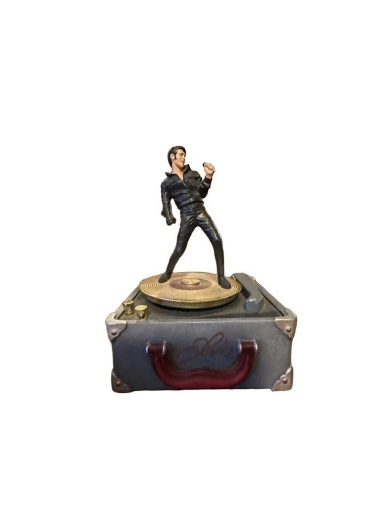 The Franklin Mint Elvis Presley Heartbreak Hotel Music Box 1