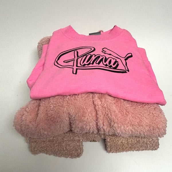 Girls Pink Clothing Lot 3 Pieces Cat & Jack 3T Puma 18M Eddie Bauer 6–9M