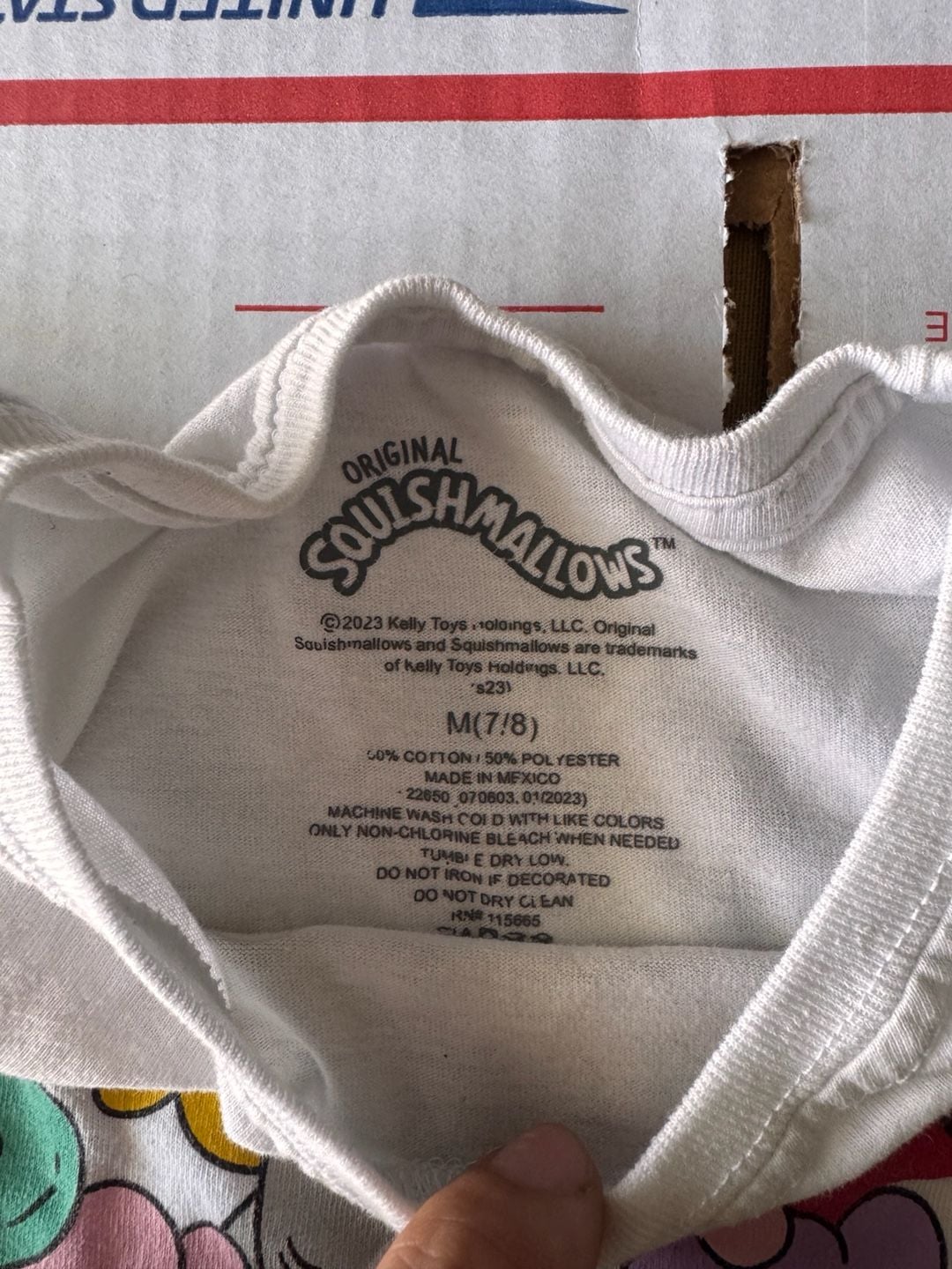 Squishmallows Graphic T-Shirt Size M (7/8) White 3