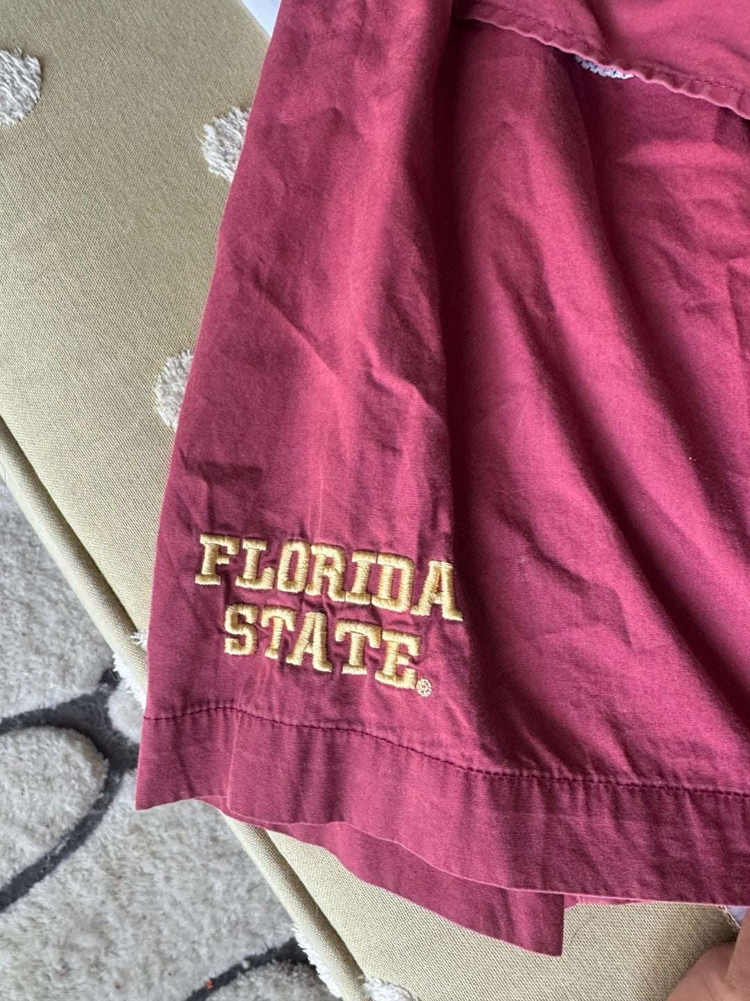 Columbia Florida State Seminoles PFG Fishing Shirt Red 7