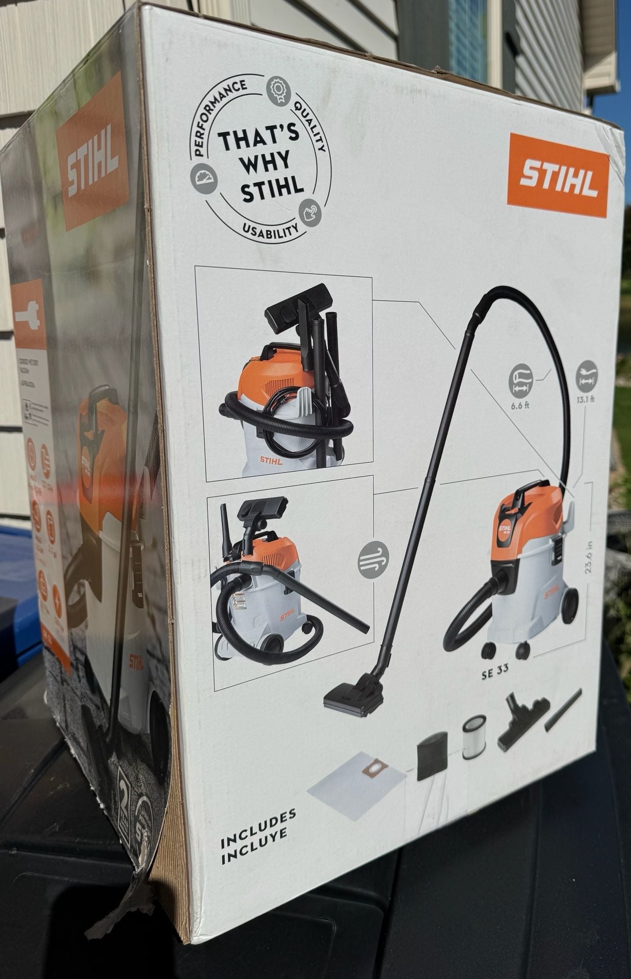 Stihl SE 33 Corded Wet/Dry Vacuum Cleaner 2