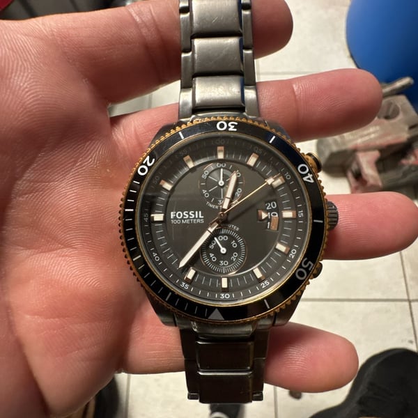 Fossil Wakefield Chronograph CH2948 Smoke Stainless Steel Watch