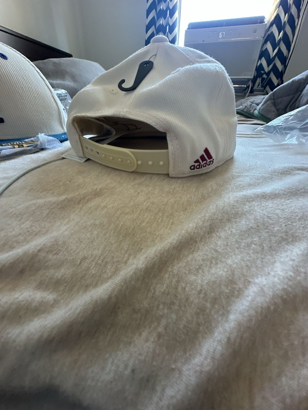 327 Hats Soccer Mexico Blanco White Embroidered Hat 5