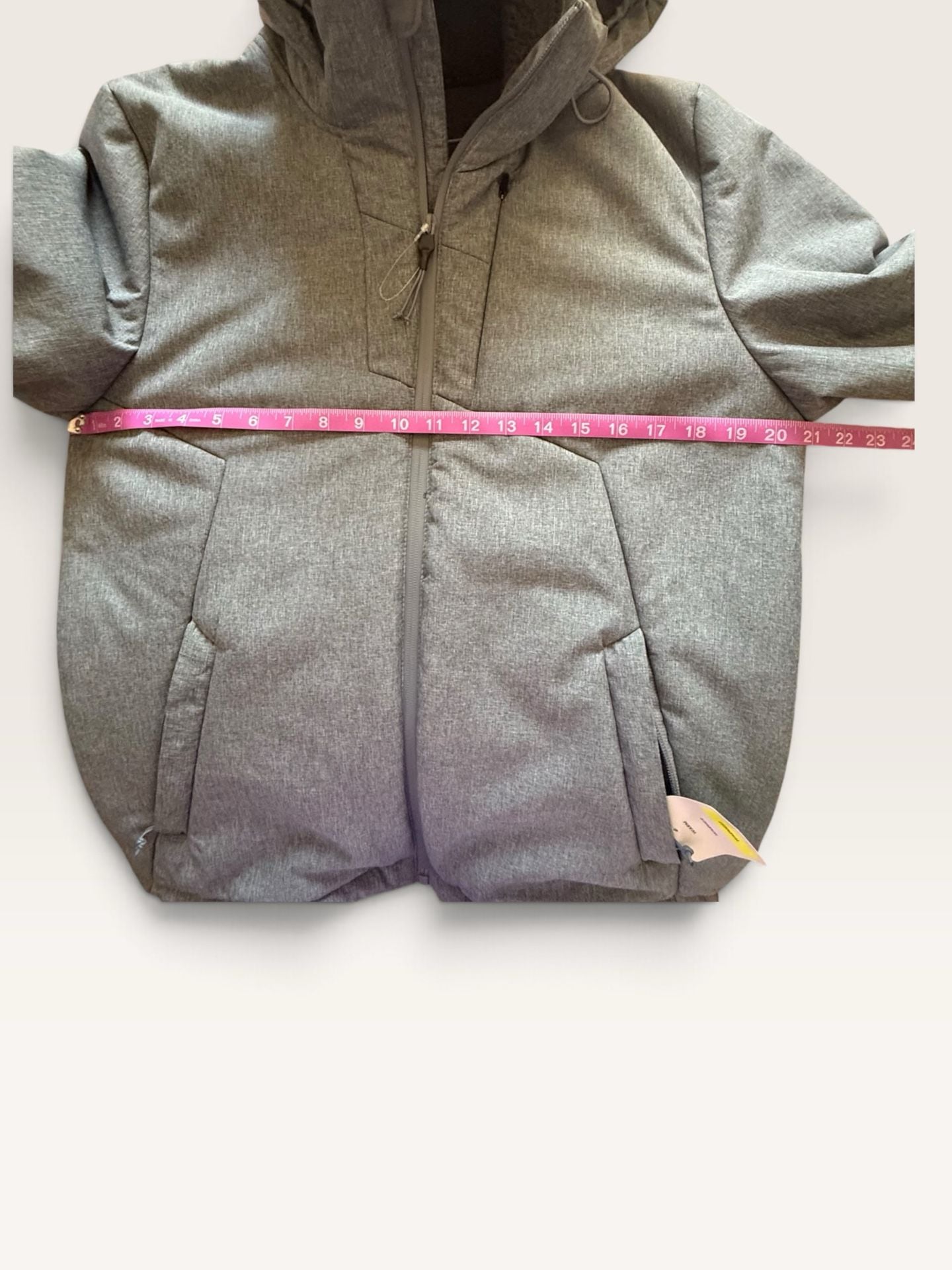 New Champion 9 Hooded Jacket Size S Gray Our Warmest 5