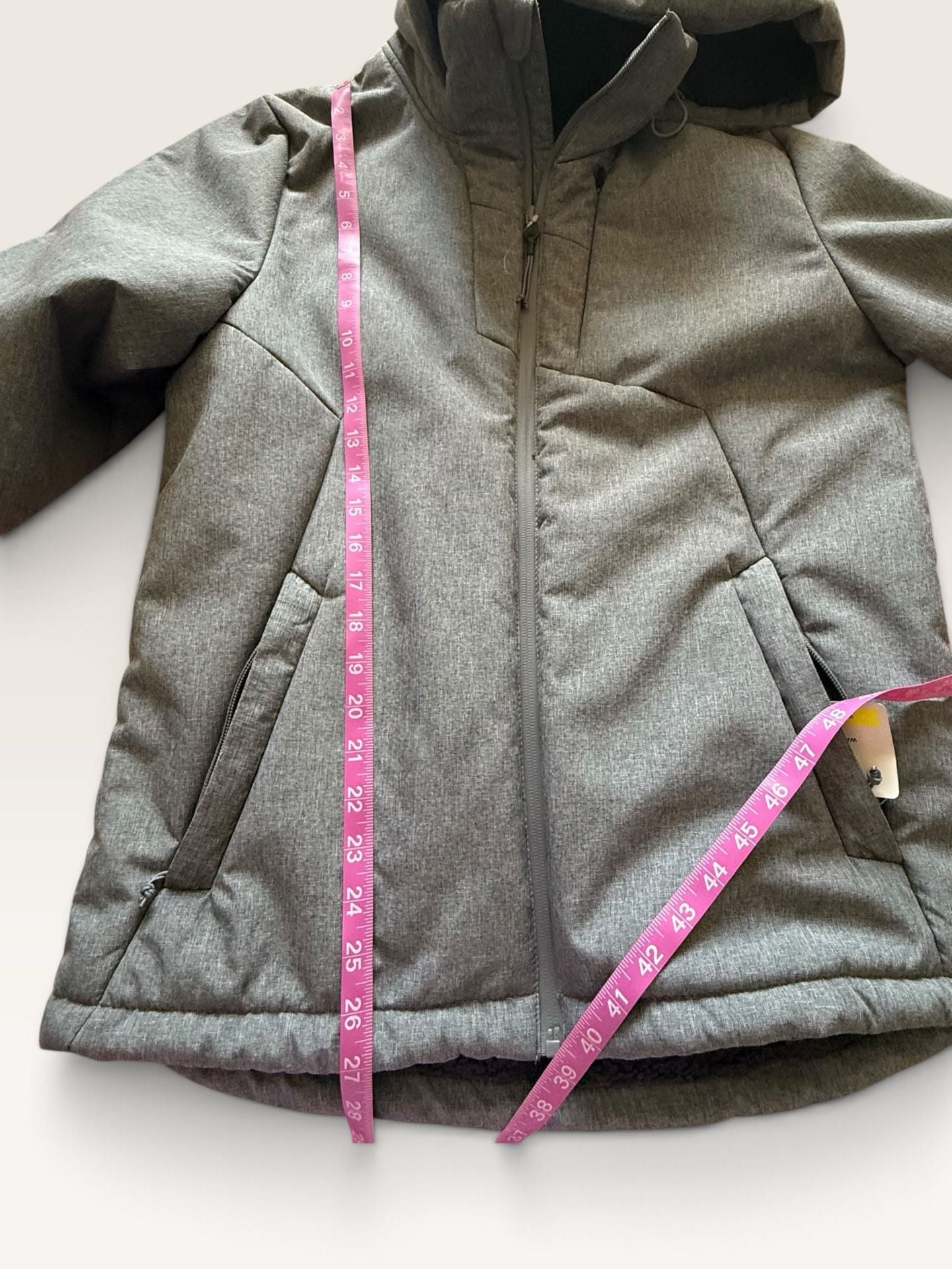 New Champion 9 Hooded Jacket Size S Gray Our Warmest 6