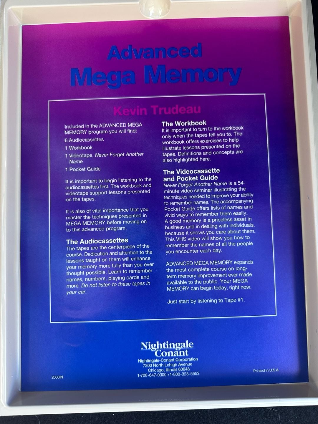 Vintage Kevin Trudeau Mega Memory and Advanced Mega Memory Audio Sets 4