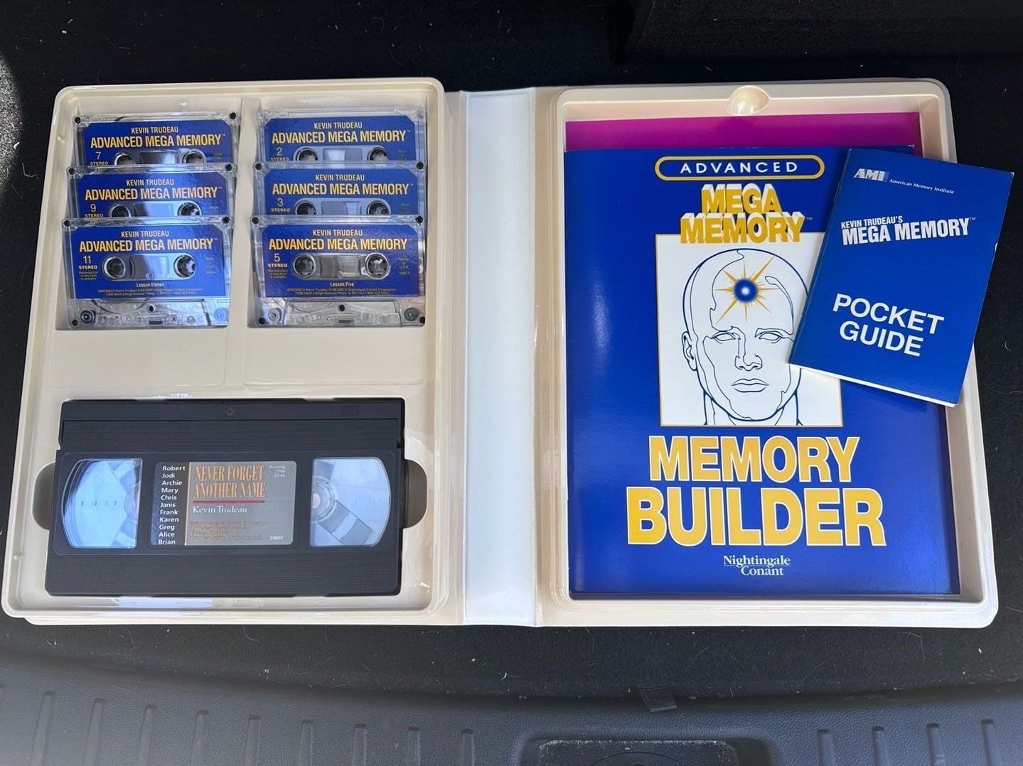 Vintage Kevin Trudeau Mega Memory and Advanced Mega Memory Audio Sets 3
