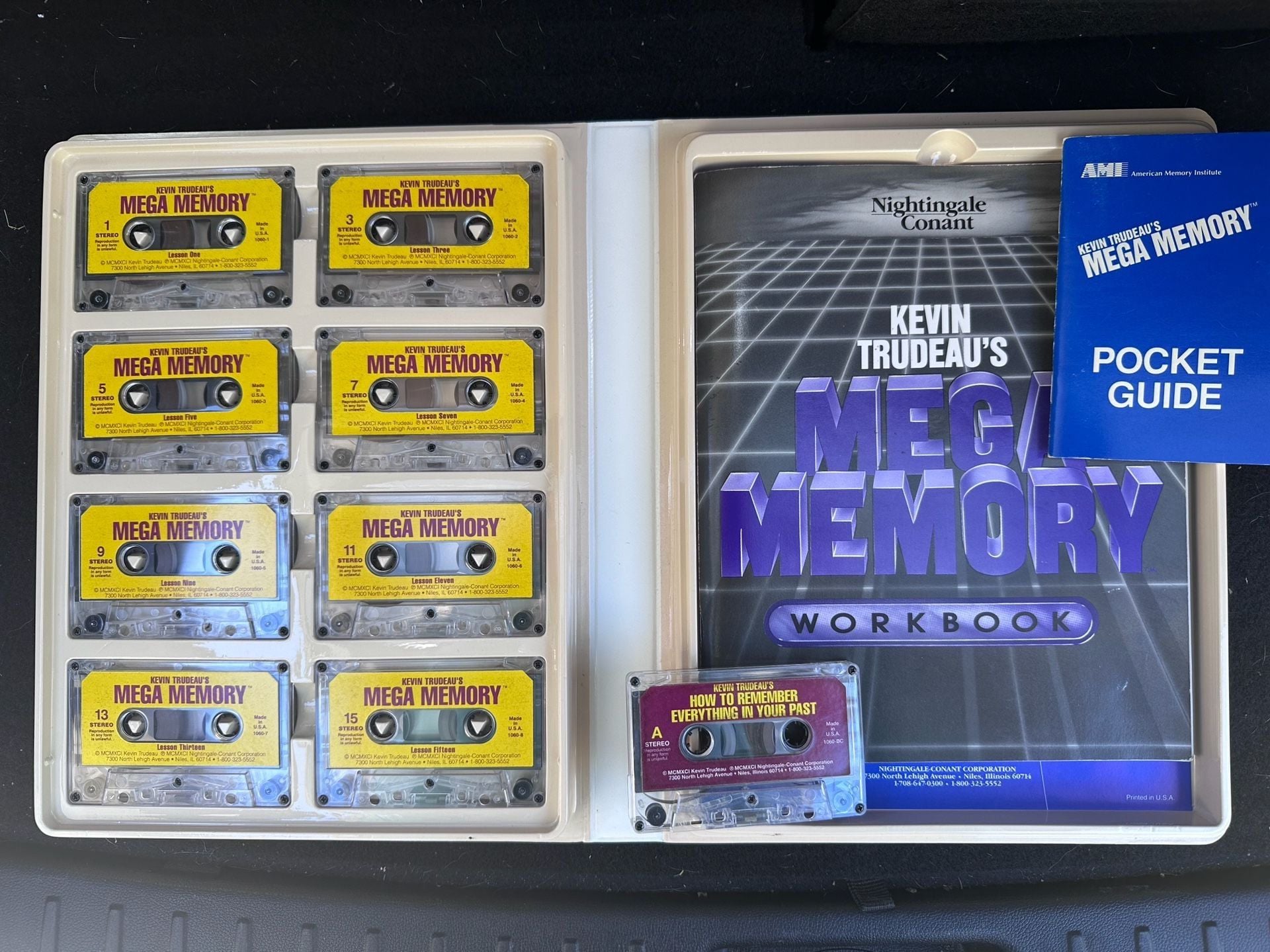 Vintage Kevin Trudeau Mega Memory and Advanced Mega Memory Audio Sets 7