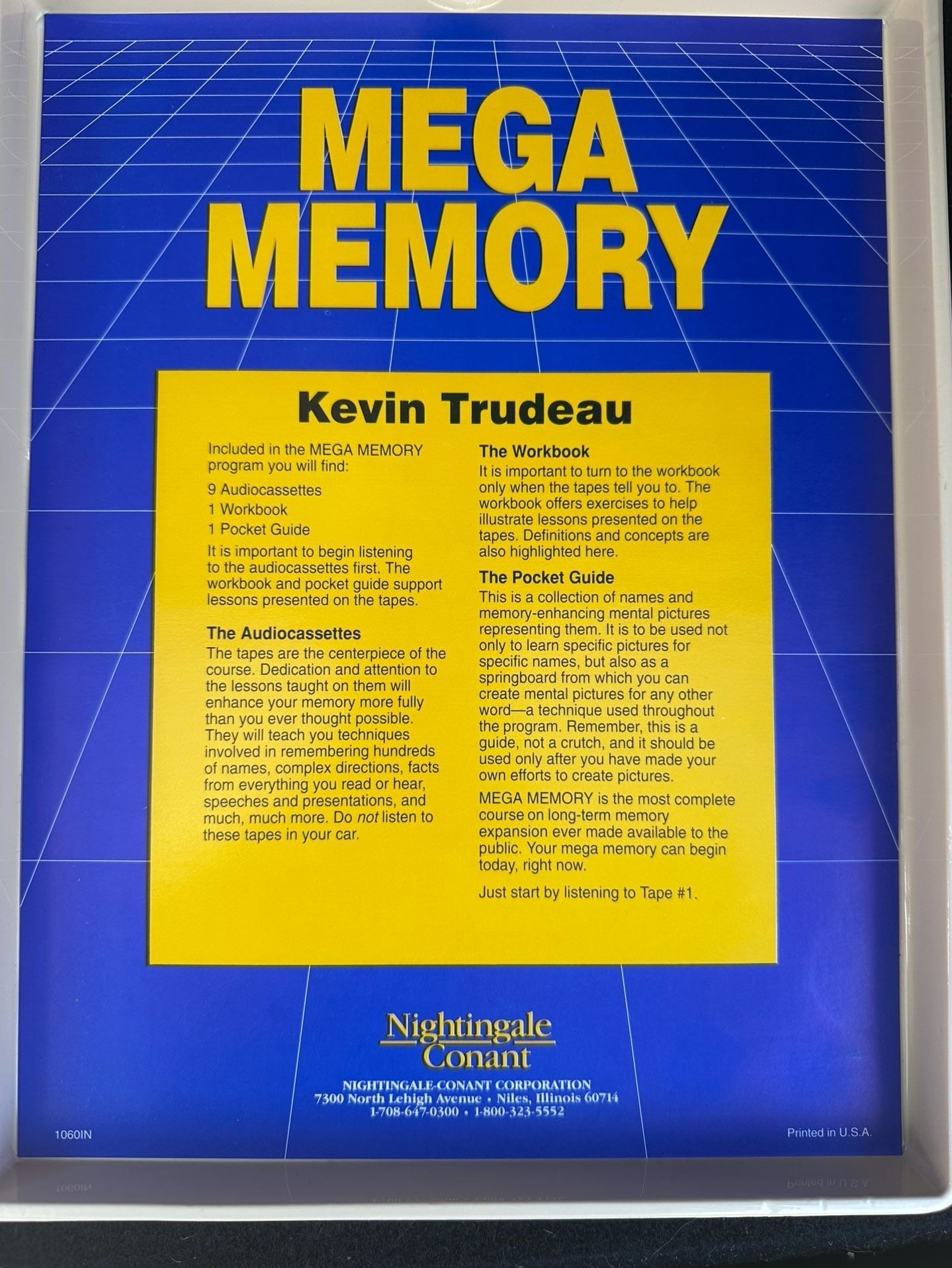 Vintage Kevin Trudeau Mega Memory and Advanced Mega Memory Audio Sets 8