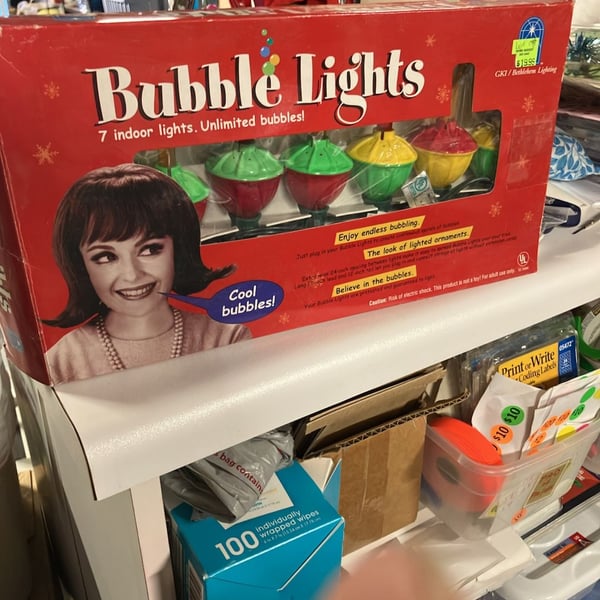 Vintage Bubble Lights -2 sets