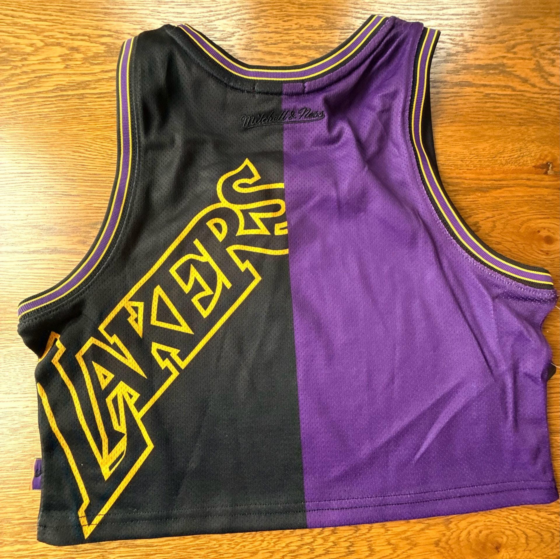 Mitchell & Ness Los Angeles Lakers Crop Jersey Size M 4
