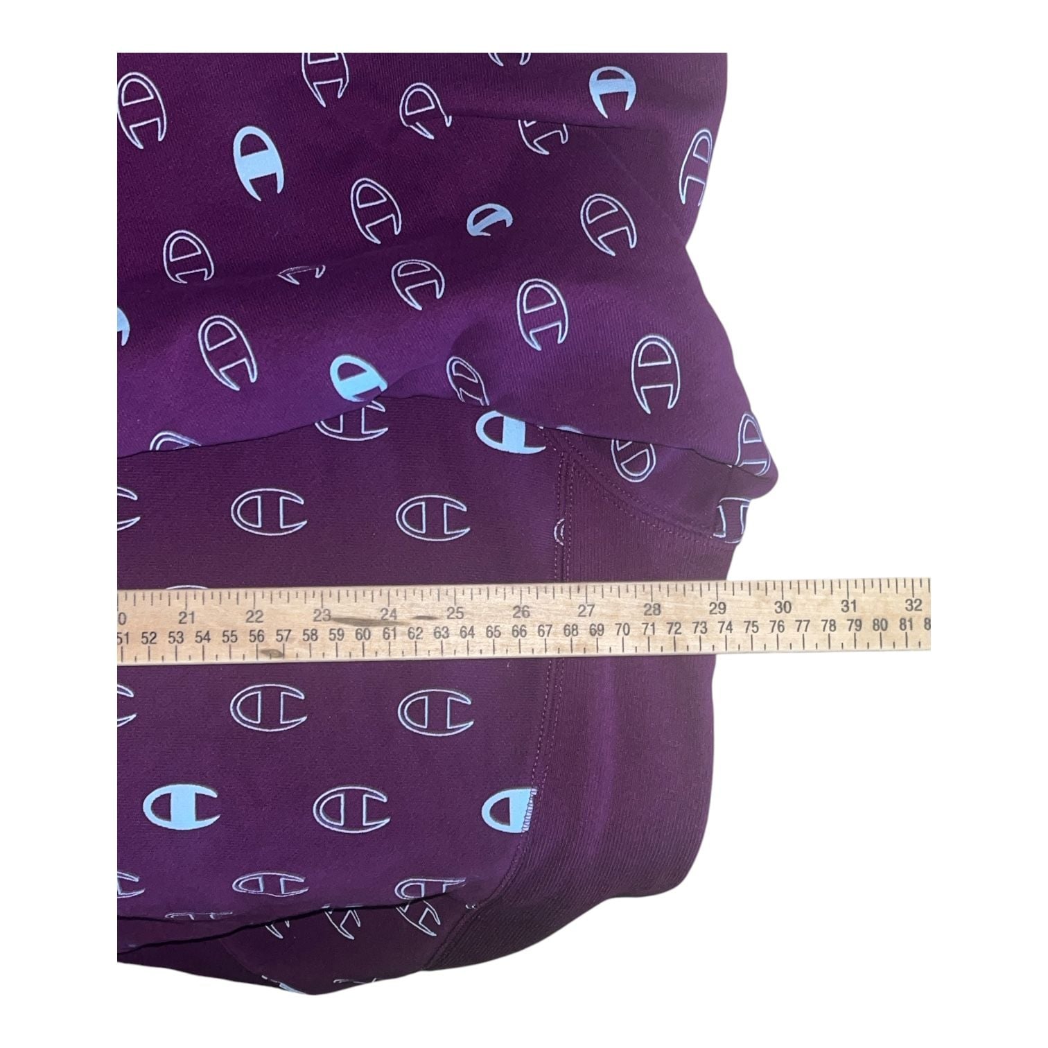 Champion Reverse Weave All Over Print Crewneck Size 2X-Large Purple 5