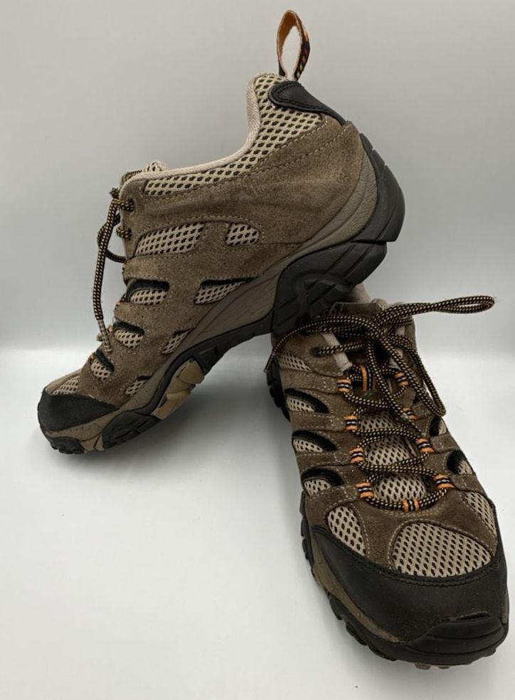 Merrell J86595 Ventilator Walnut Hiking, wear inside heels
Size 11/280 mm
#883 9
