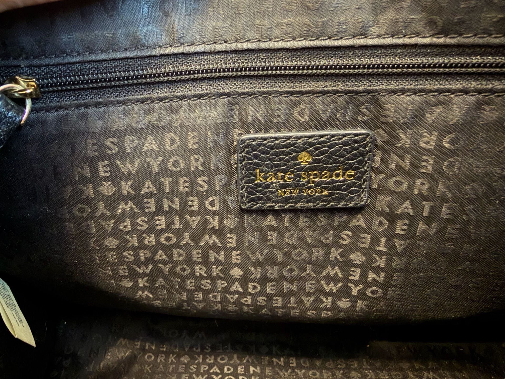 Kate Spade Mulberry Street Black Pebbled Leather Satchel 6
