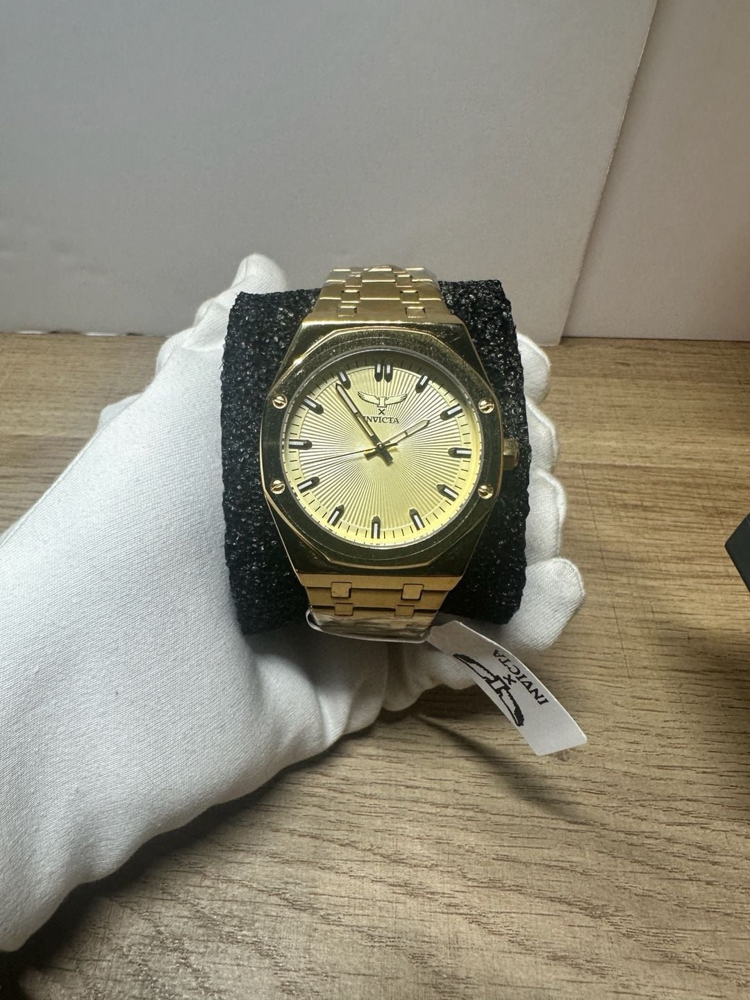 Invicta Watch Gold Tone Steel Quartz 3