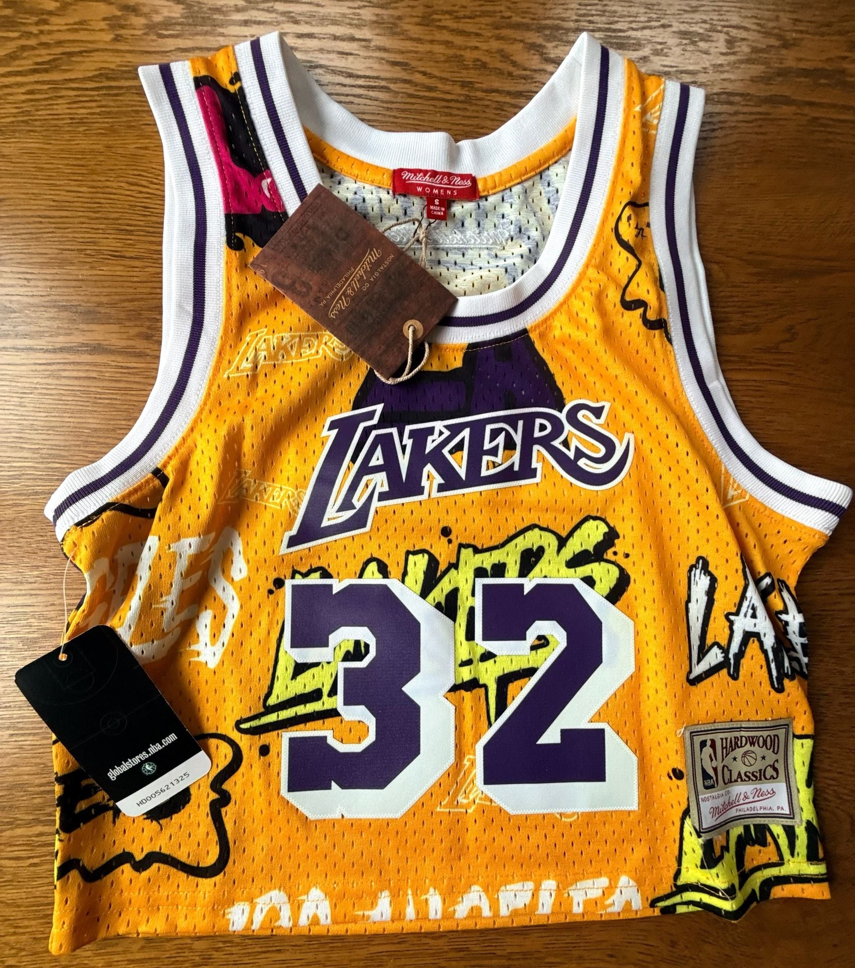 Mitchell & Ness Los Angeles Lakers Magic Johnson 32 Size S Jersey 2