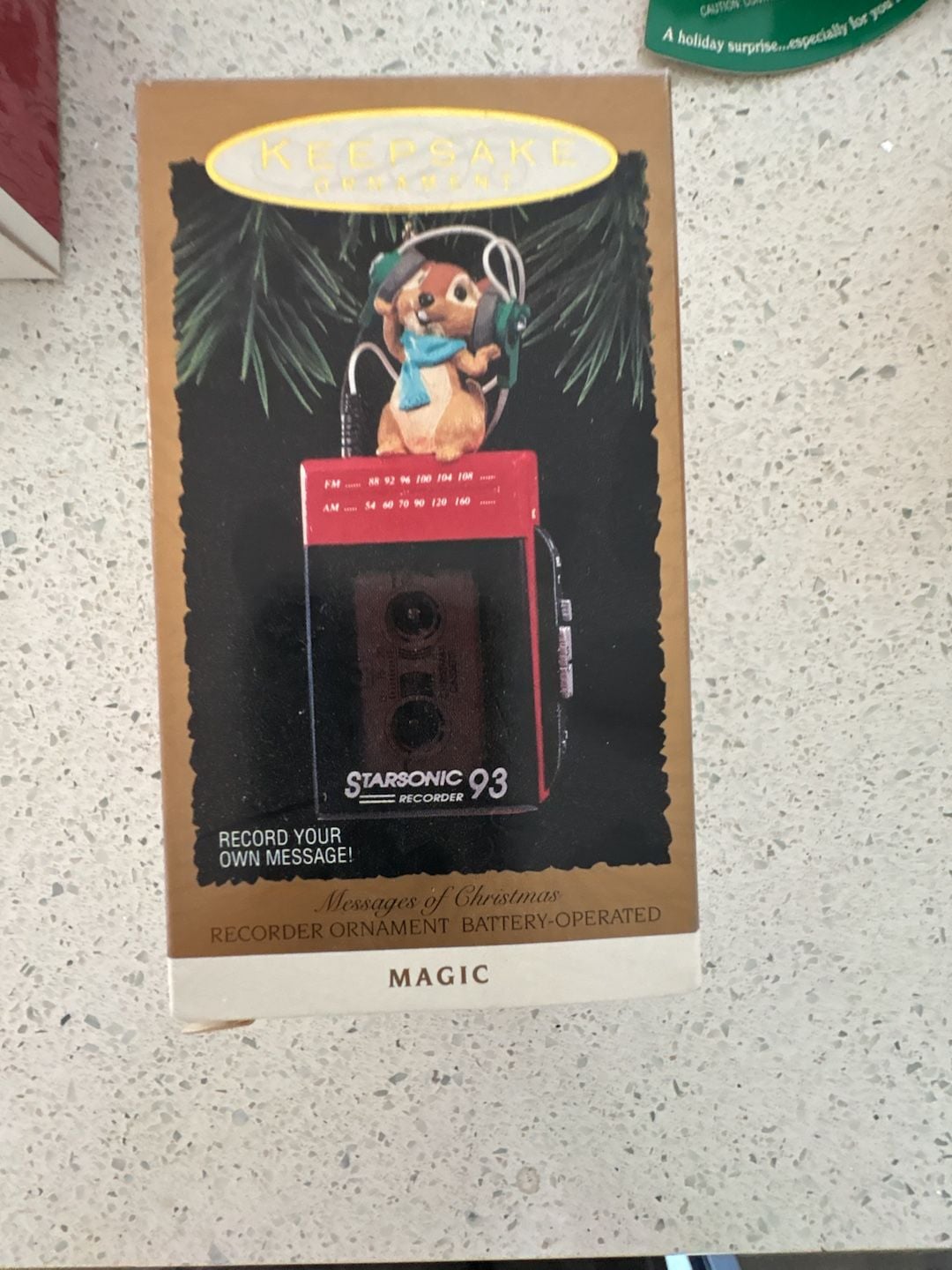 New Hallmark Keepsake Ornament 1993 Messages of Christmas Recorder Magic
Never been out of the box 1