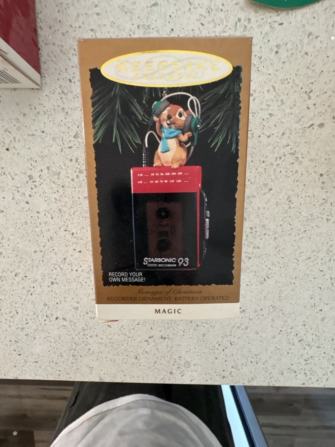 New Hallmark Keepsake Ornament 1993 Messages of Christmas Recorder Magic
Never been out of the box 3