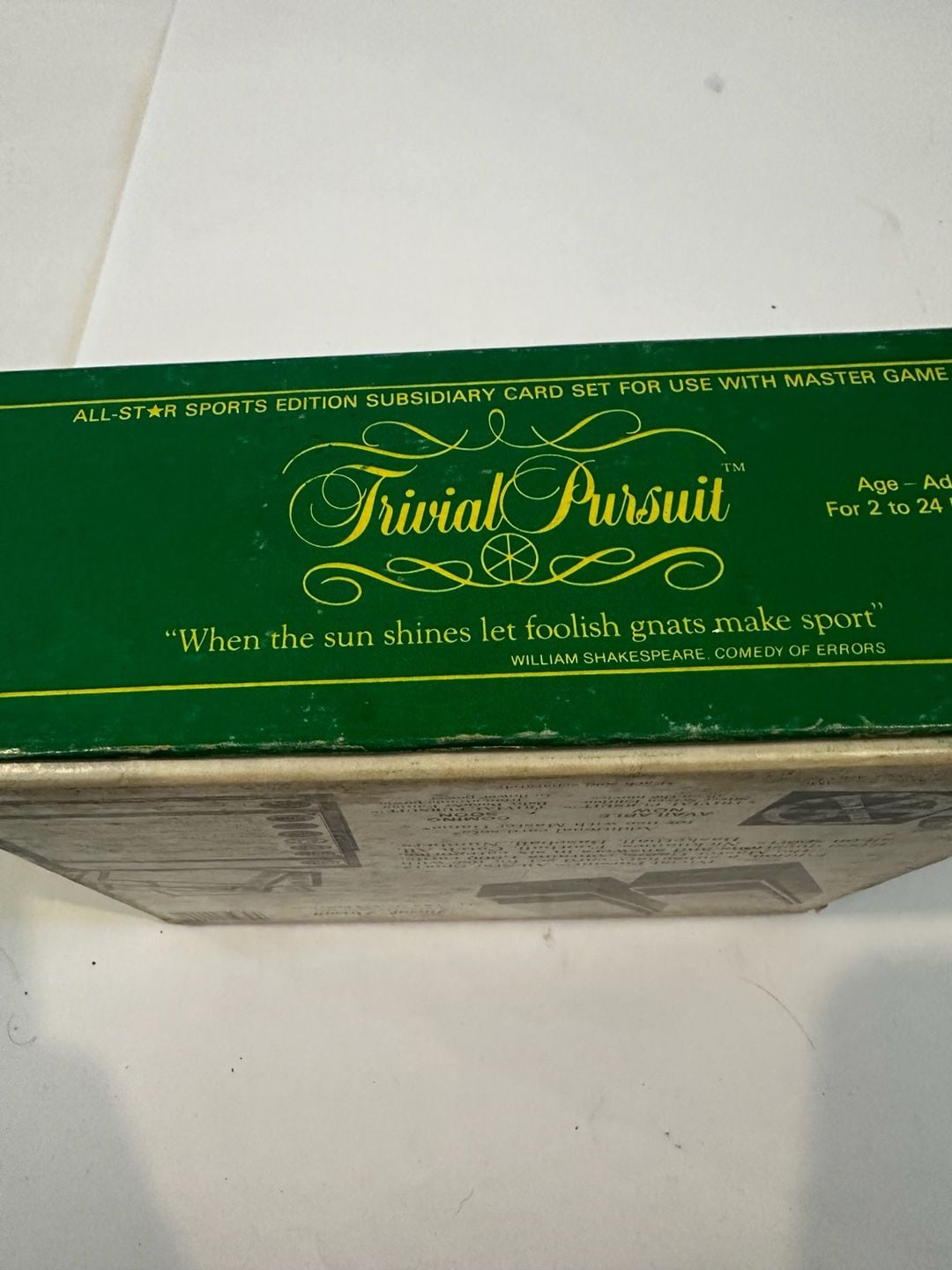 Trivial Pursuit All-Star Sports Edition Subsidiary 2