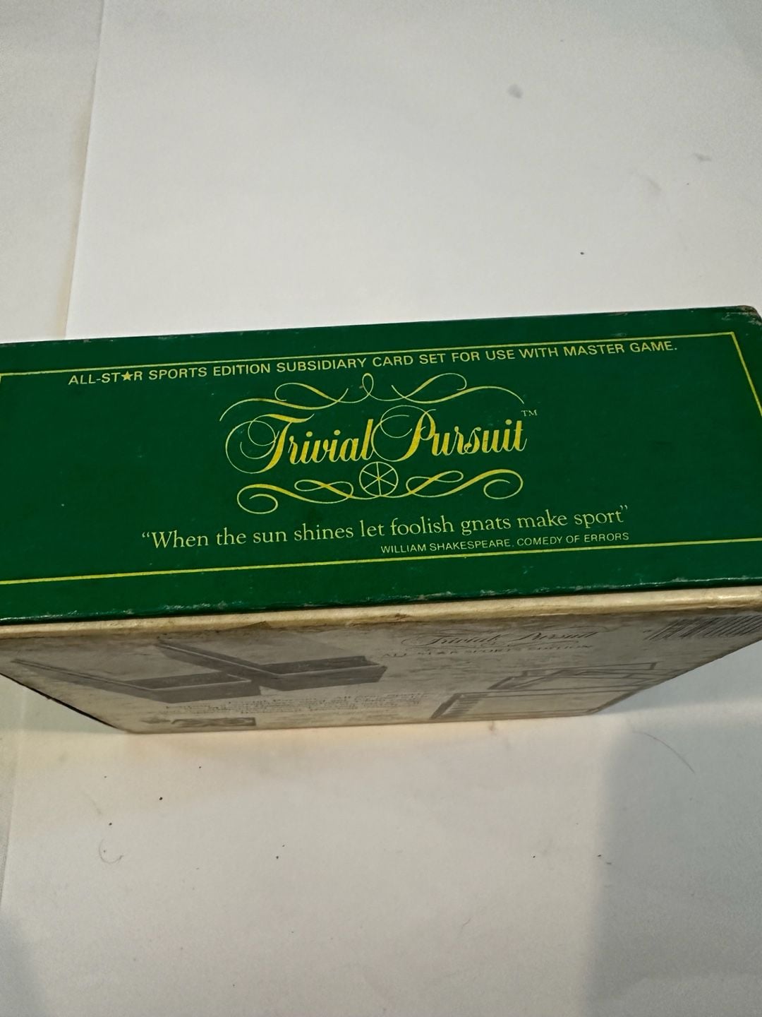 Trivial Pursuit All-Star Sports Edition Subsidiary 4