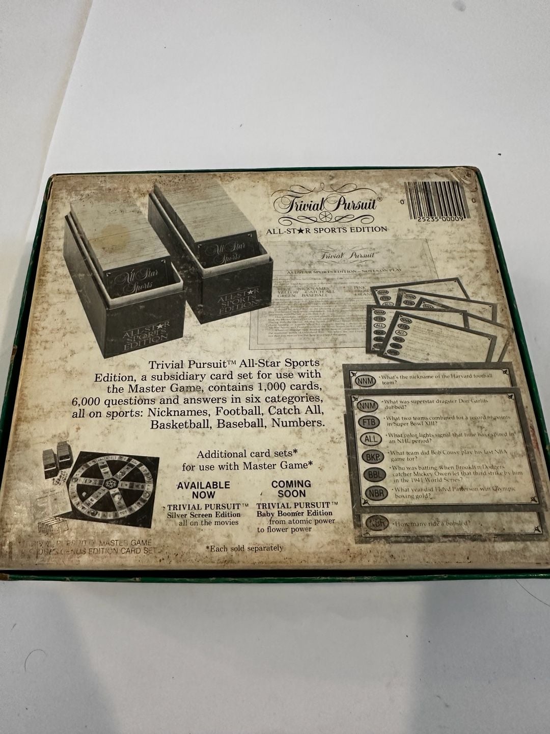 Trivial Pursuit All-Star Sports Edition Subsidiary 6