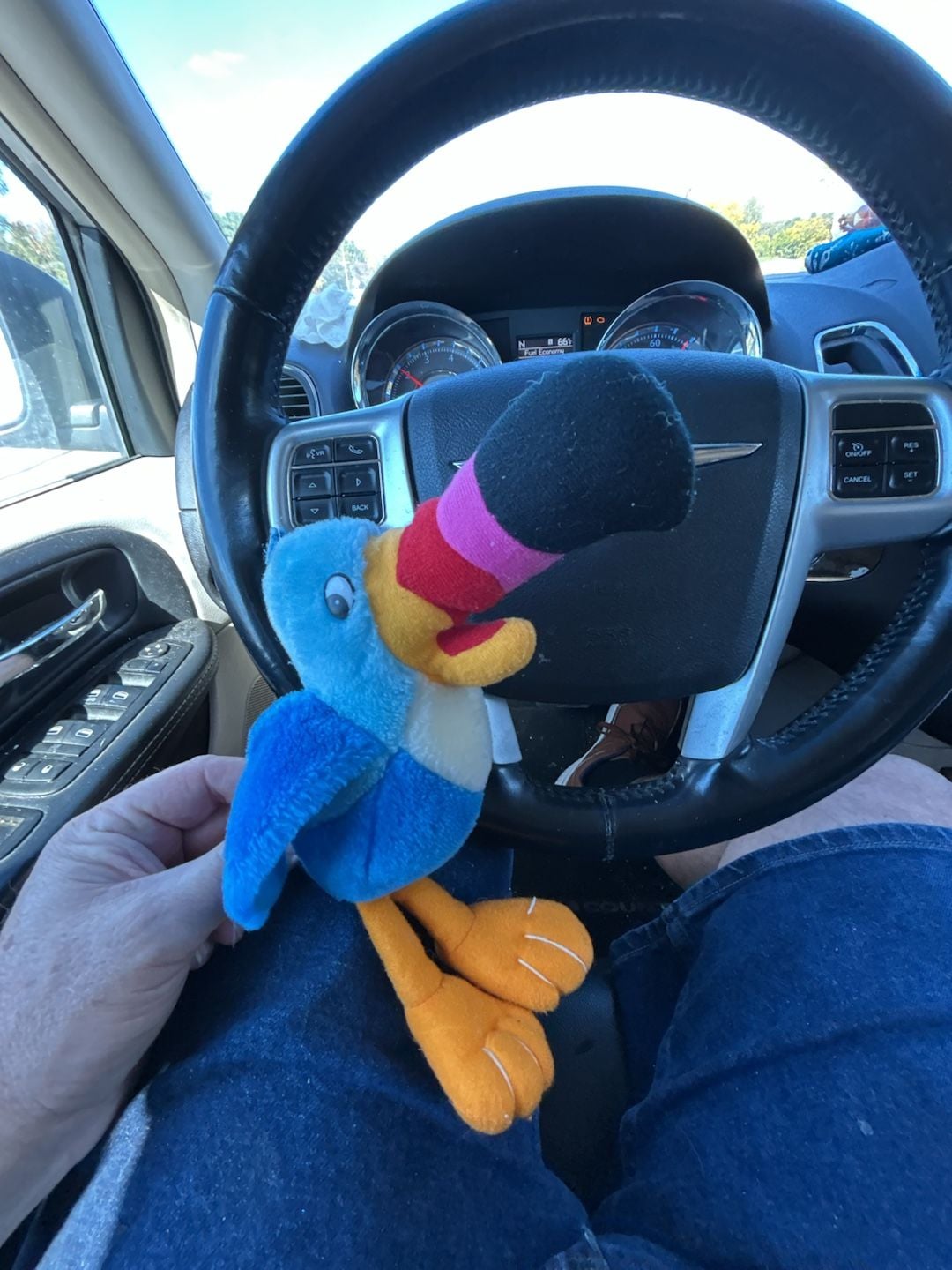 Kellogg's Toucan Sam Plush Stuffed Animal Toy Vintage 1990s 1