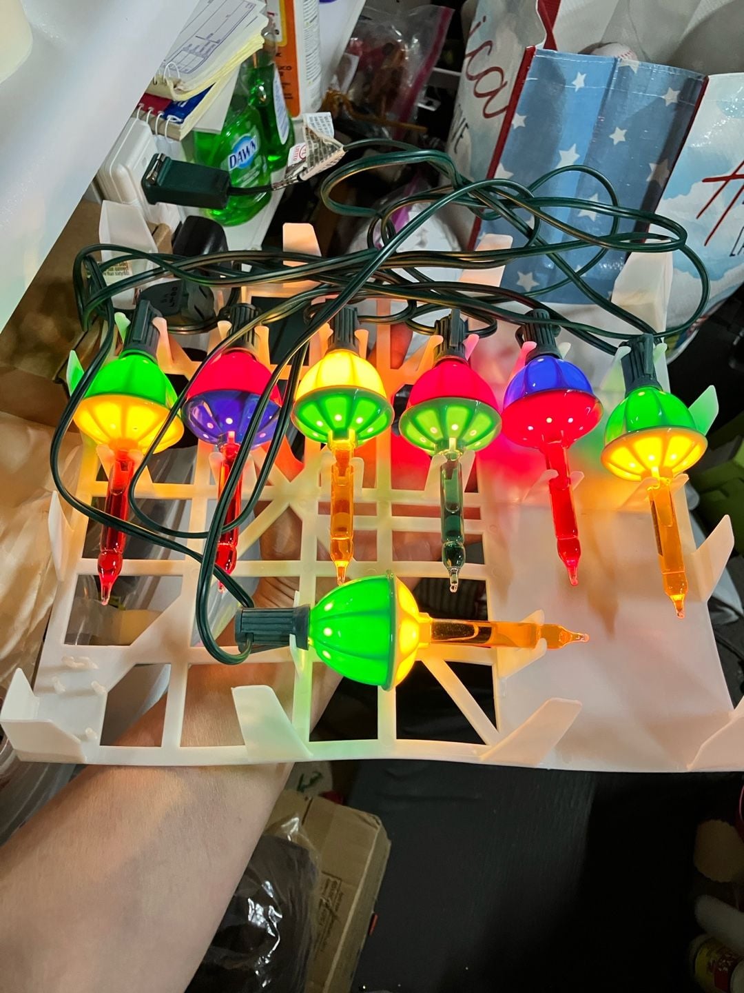 Vintage Bubble Lights -2 sets 4