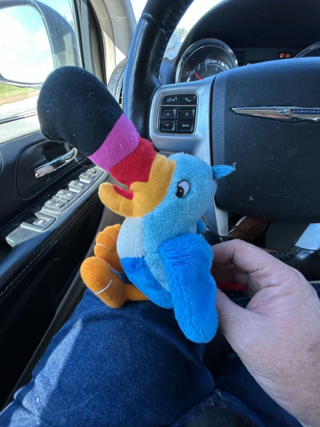 Kellogg's Toucan Sam Plush Stuffed Animal Toy Vintage 1990s 2