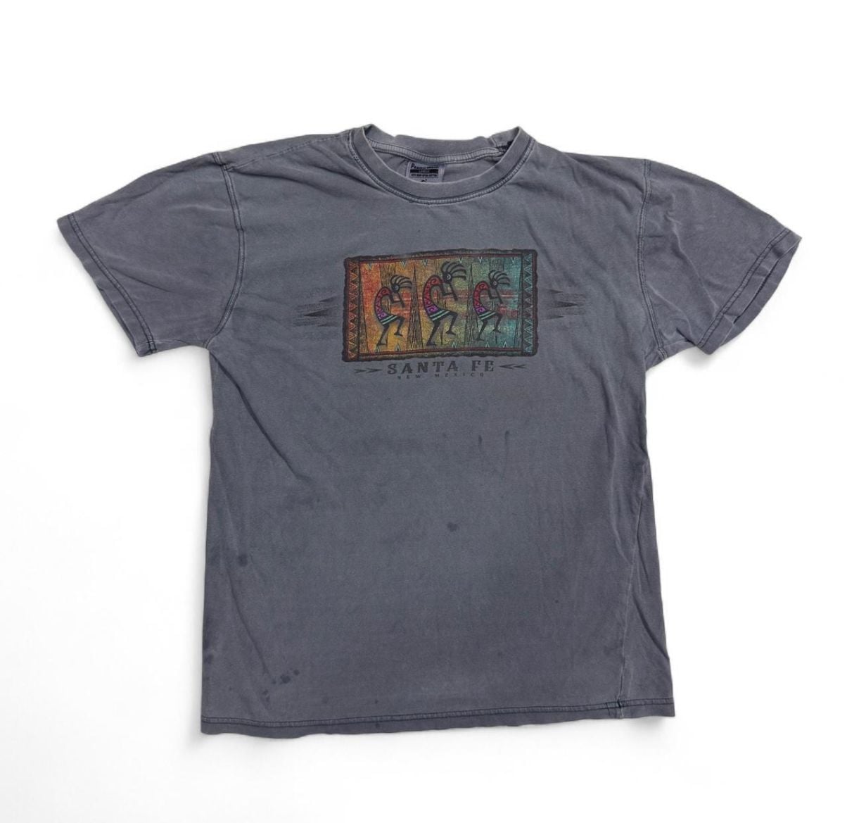 Prairie Wash Santa Fe T-Shirt Size Large Gray 2