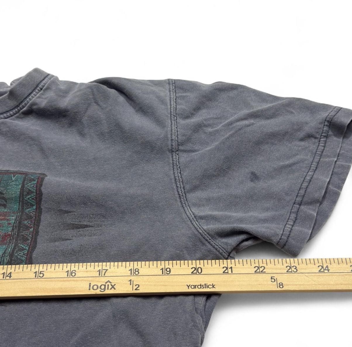 Prairie Wash Santa Fe T-Shirt Size Large Gray 5