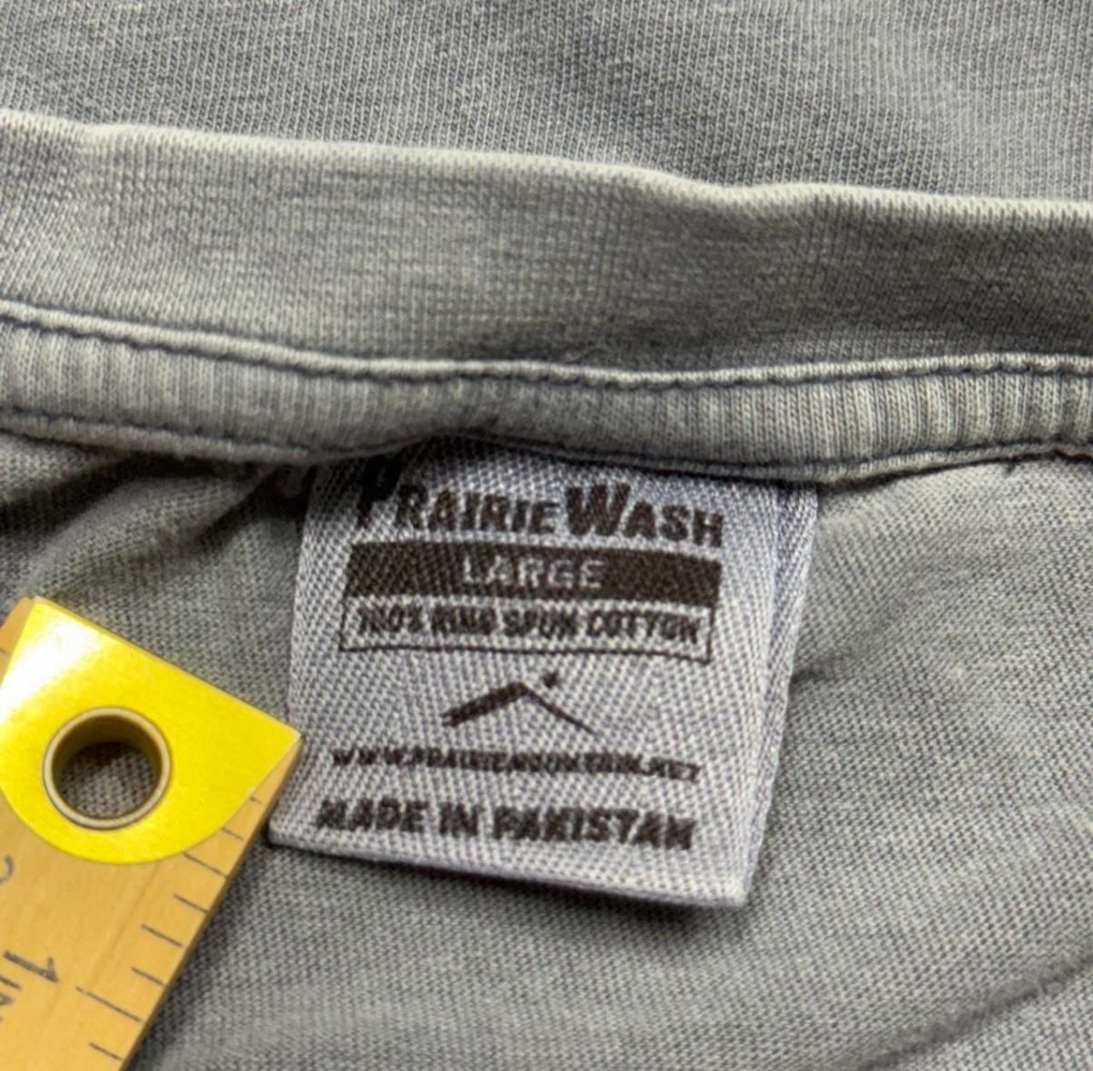 Prairie Wash Santa Fe T-Shirt Size Large Gray 4