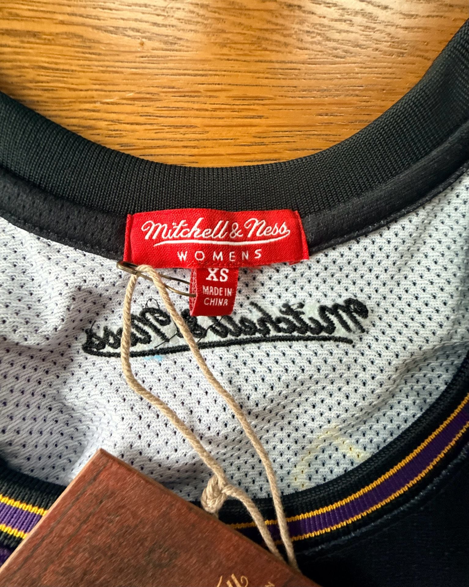 Mitchell & Ness Los Angeles Lakers Crop Top Size XS 3