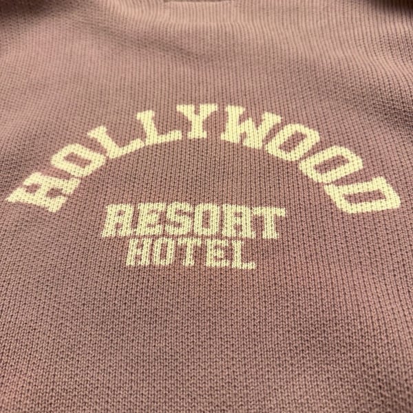 Pacsun Hollywood Resort Hotel Sweater Size S Mauve Cotton