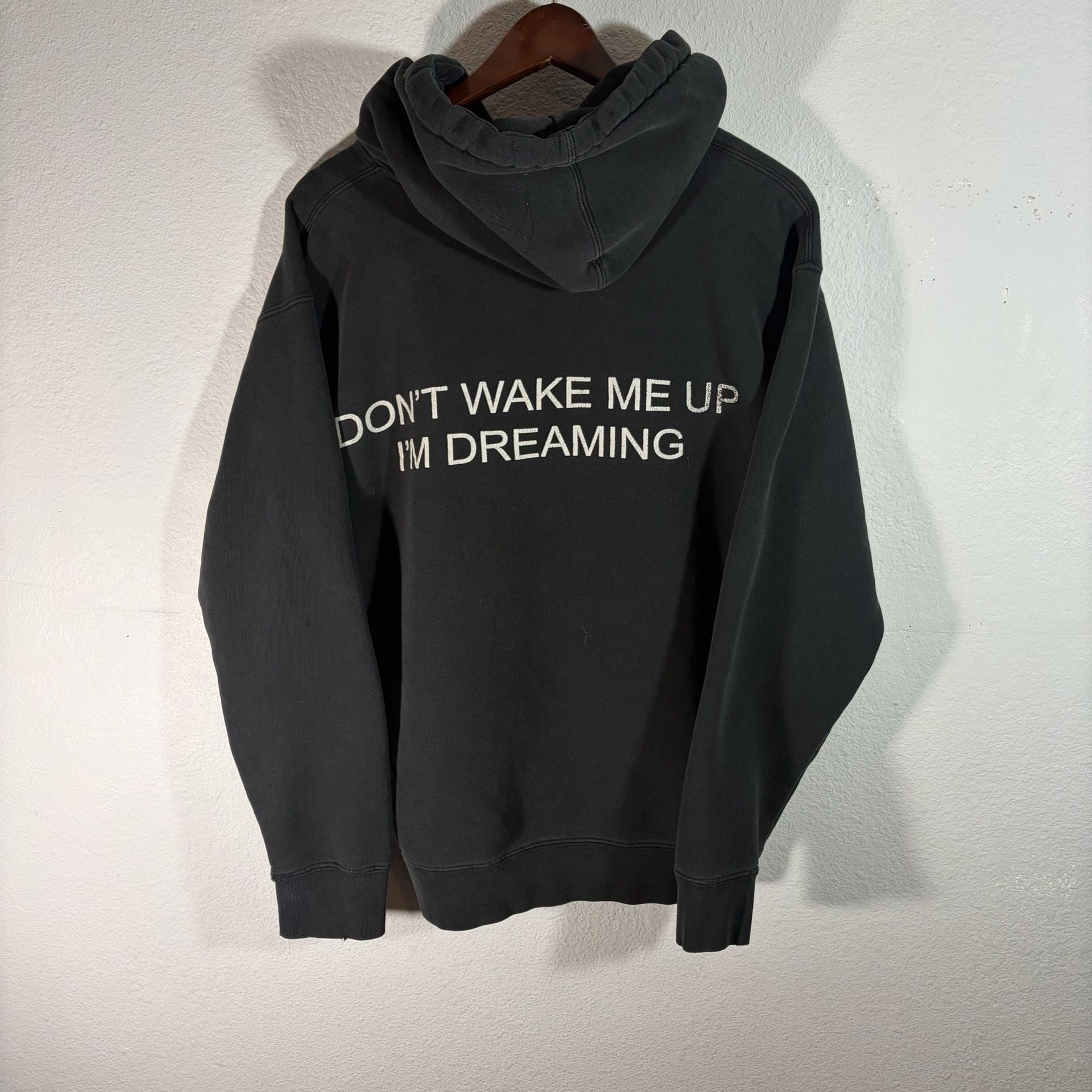 Rare Y2K Black sleepy boy hoodie 2