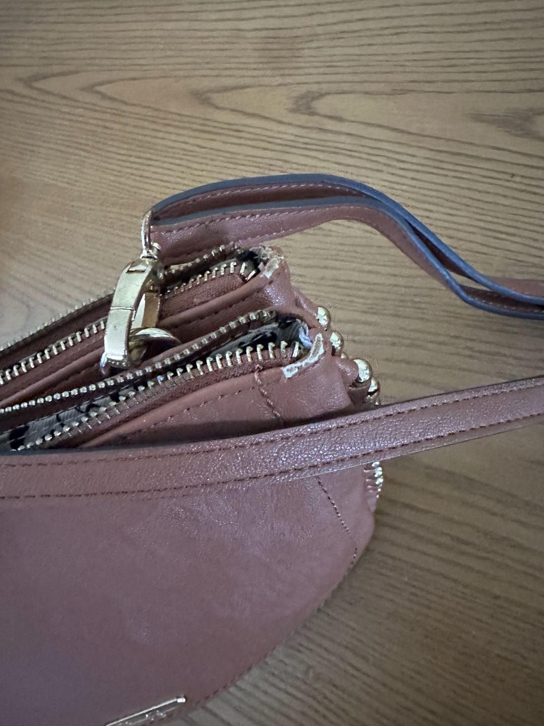 Jessica Simpson Camille Crossbody Brown Studded Handbag 9