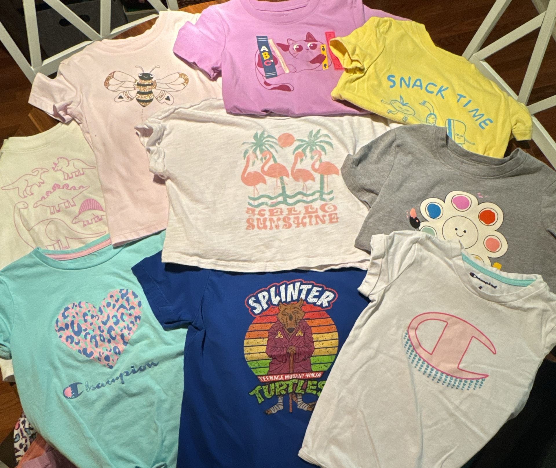 4T Short Sleeve Graphic T-Shirt bundle 1