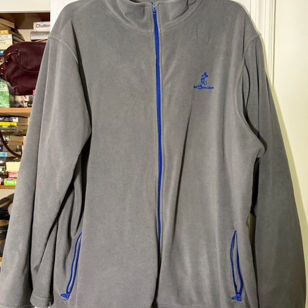 Disney Parks Fleece Jacket XXXL Gray Walt Disney World